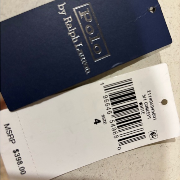 Ralph Lauren Cream Pants with Floral Detail - Picture 9 of 9